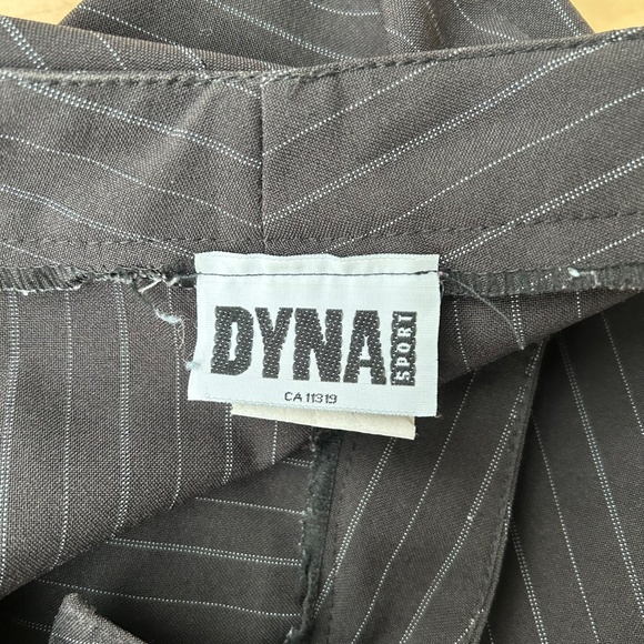 BLACK PIN STRIPED PANTS - Picture 6 of 6